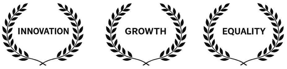 Award-winning for Innovation, Growth and Equality